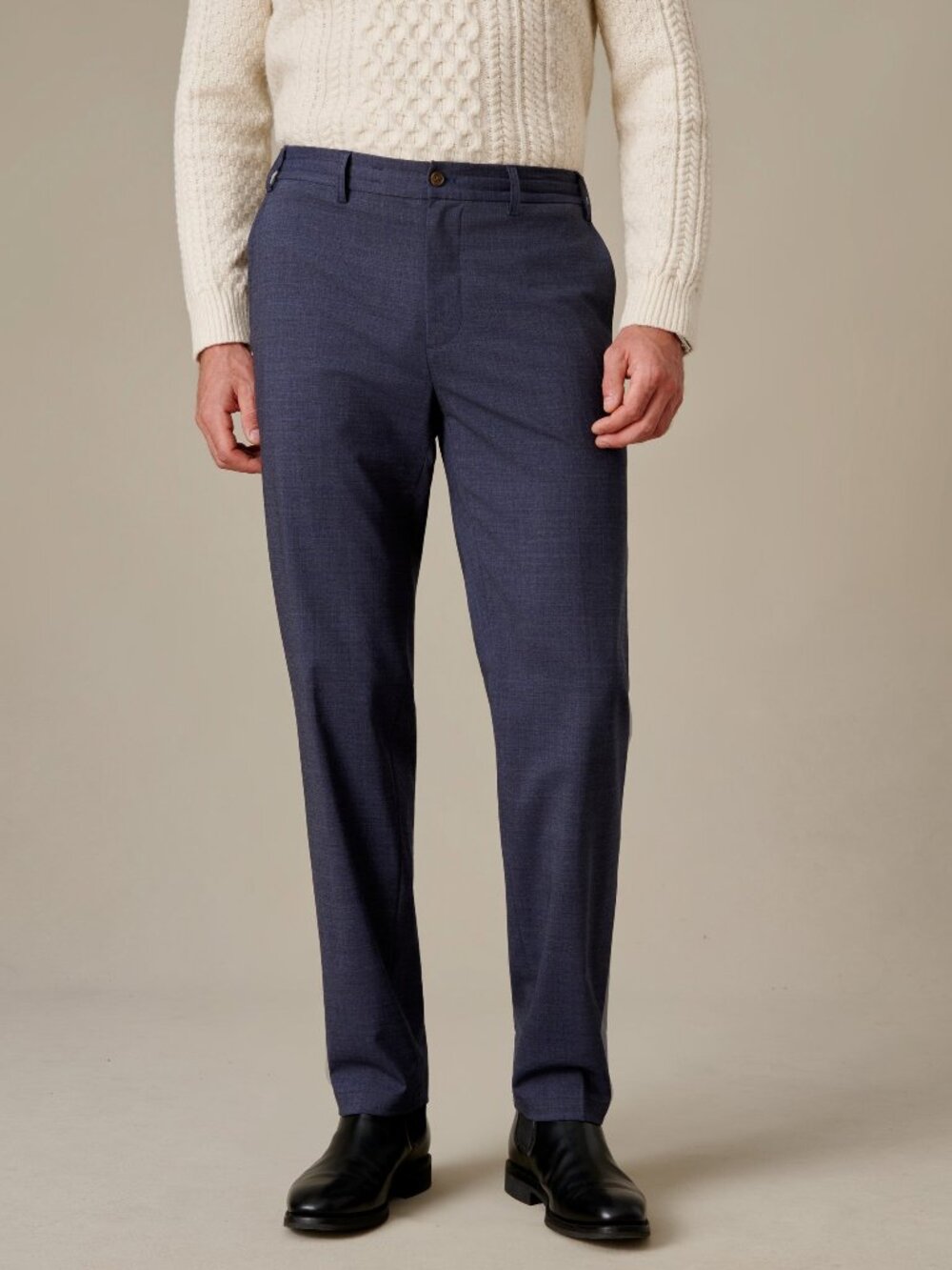 J McLaughlin Bleeker Wool Pants - Denim Blue NEW